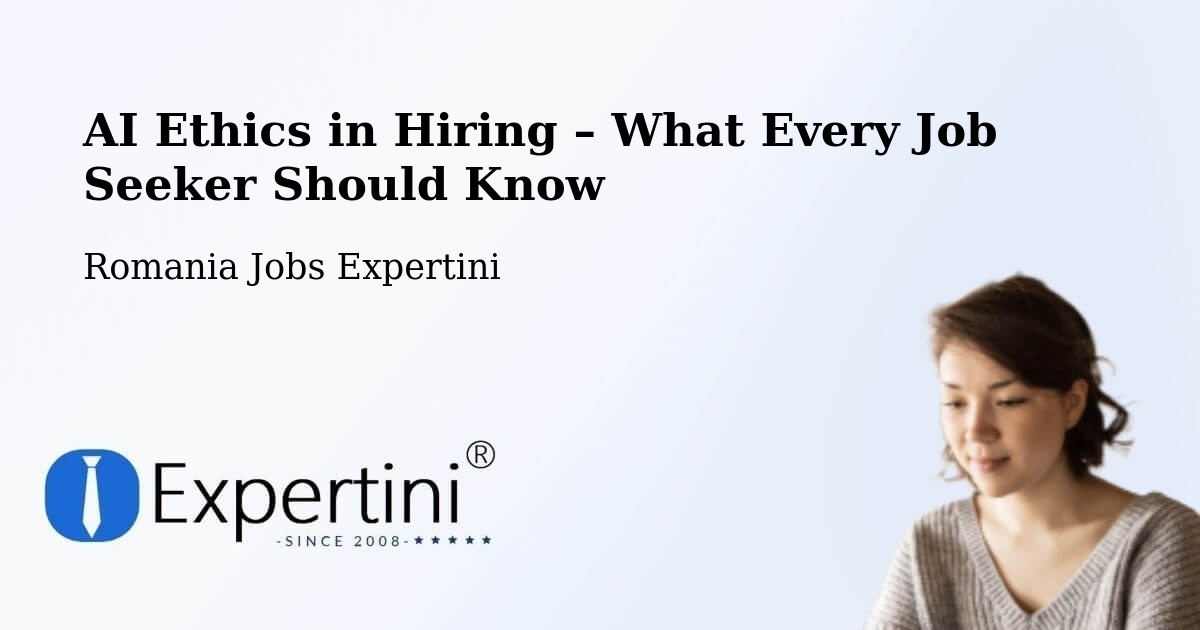 AI Ethics in Recruitment & Hiring – Țopa - Țopa, Romania Jobs Expertini